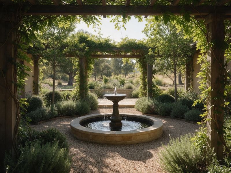 landscape design project near Carmel, IN