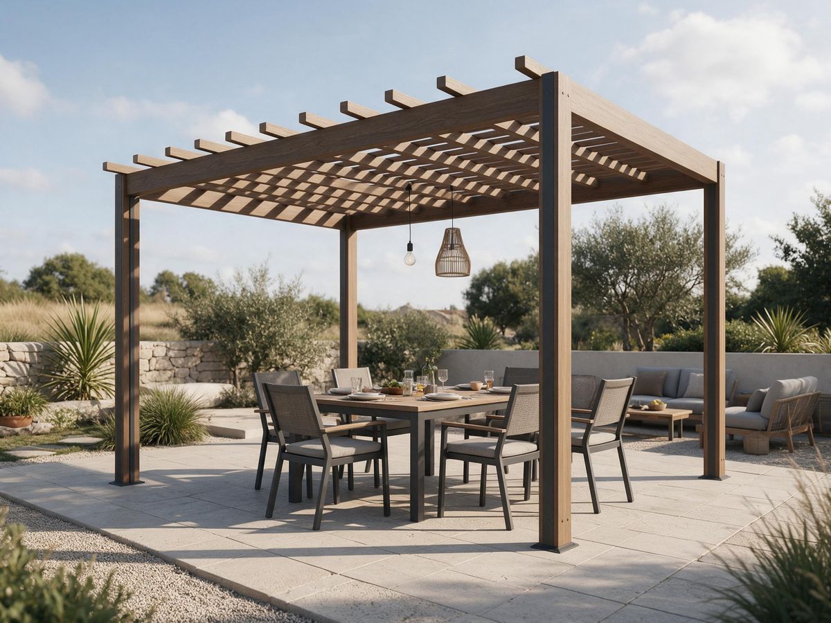 landscape design project in Woodland Springs, Carmel